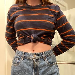 striped long sleeve t-shirt